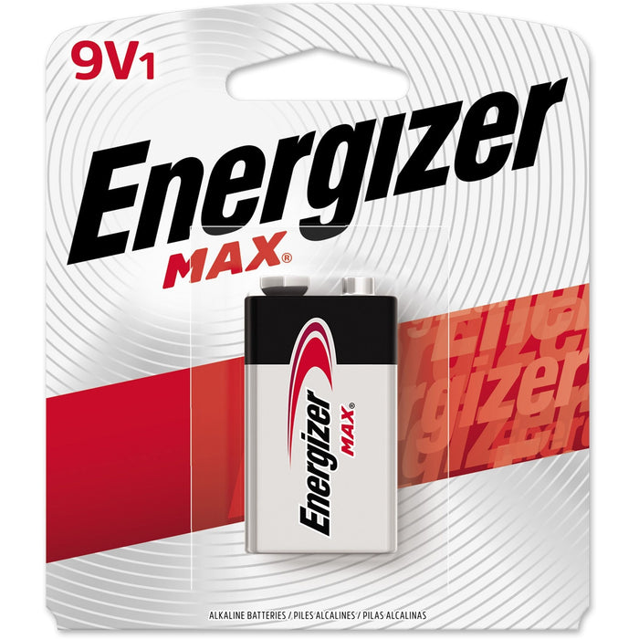 Energizer MAX Alkaline 9 Volt Batteries, 1 Pack - EVE522BP