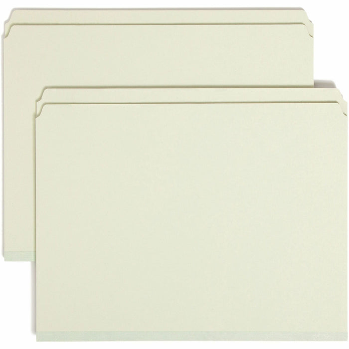 Smead Straight Tab Cut Letter Recycled Top Tab File Folder - SMD13200