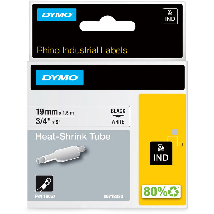 Dymo Rhino Heat Shrink Tube Labels - DYM18057