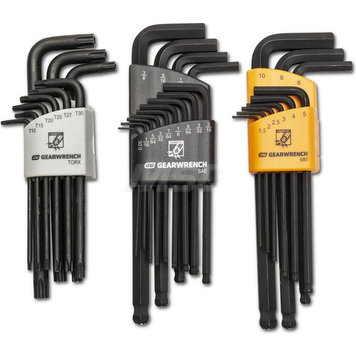 GEARWRENCH 83527 "L" Hex Key Sets Inch