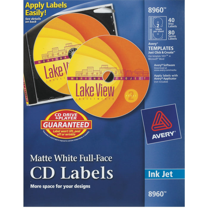 Avery&reg; Optical Disc Label - AVE8960