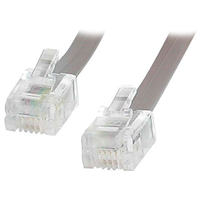 StarTech.com 25 ft RJ11 Telephone Modem Cable - STCRJ25FT