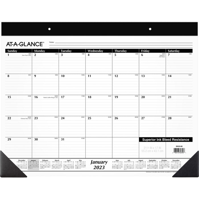 At-A-Glance Monthly Desk Pad - AAGSK2200