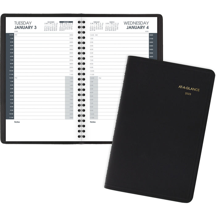 At-A-Glance 24-Hour Daily Appointment Book - AAG7020305