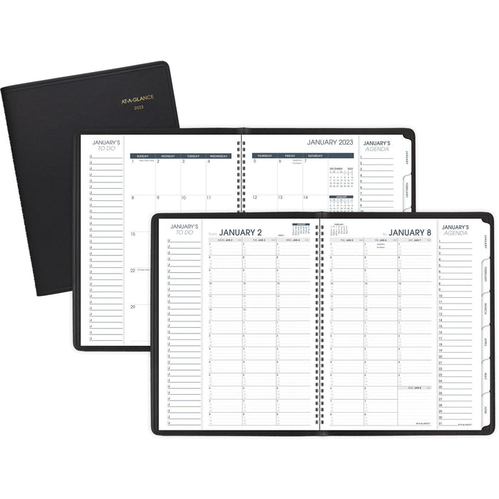 At-A-Glance Triple-View Weekly/Monthly Appointment Book - AAG70950V05