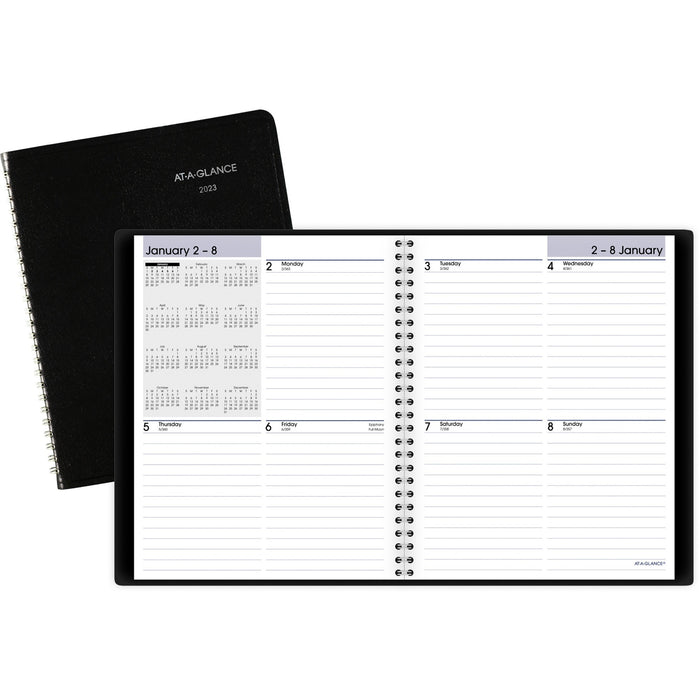 At-A-Glance DayMinder Ruled Wirebound Weekly Planner - AAGG53500
