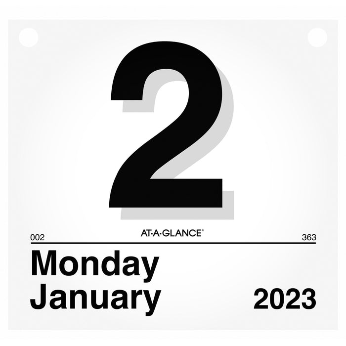 At-A-Glance "Today Is" Daily Wall Calendar Refill - AAGK450
