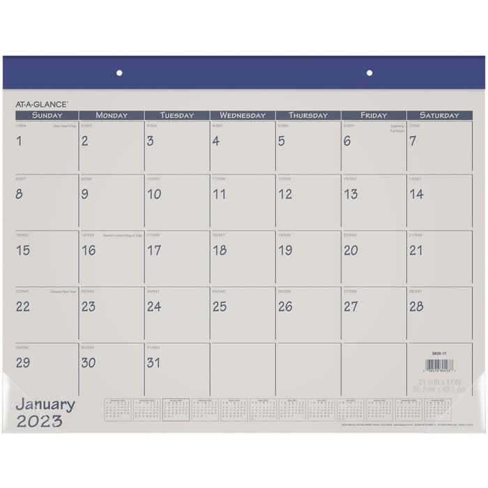 At-A-Glance Fashion Color Monthly Desk Pad - AAGSK2517