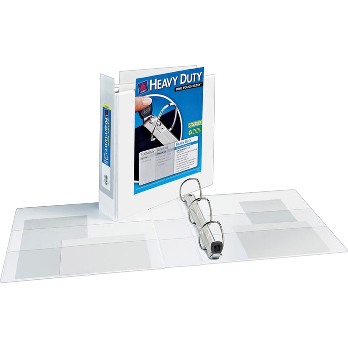 Avery&reg; Heavy-Duty View Extra Wide Binder, 2" EZD Rings, White - AVE01320