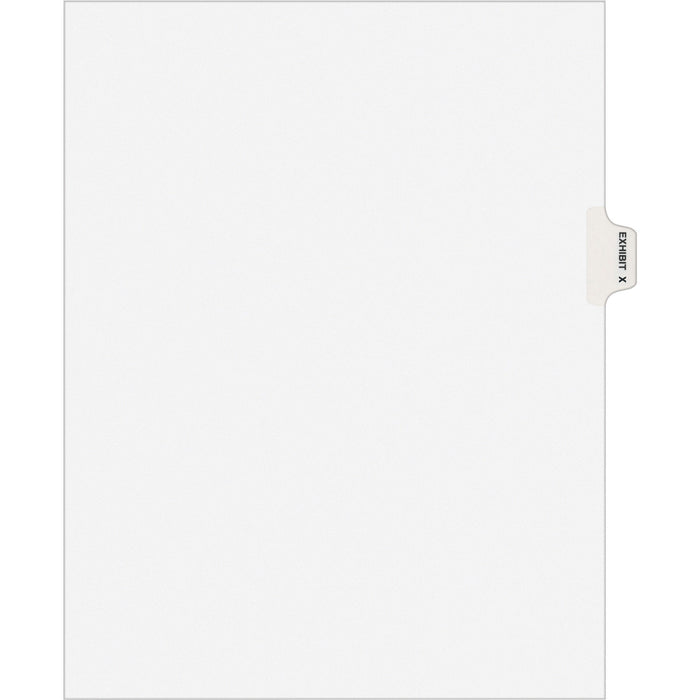 Avery&reg; Individual Legal Exhibit Dividers - Avery Style - AVE01394