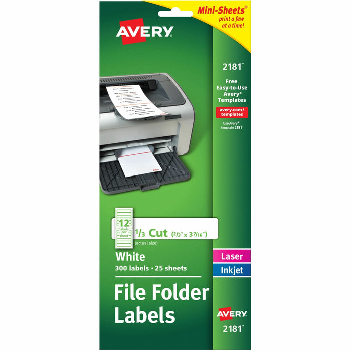 Avery&reg; File Folder Labels - AVE2181