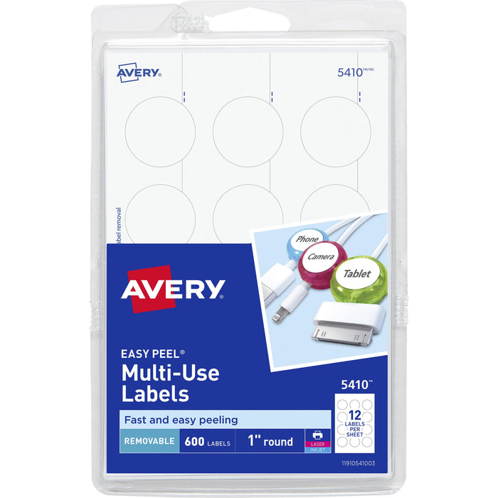 Avery&reg; Removable ID Labels - AVE05410