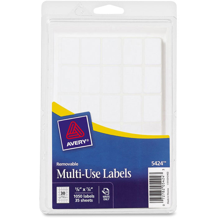 Avery&reg; Removable ID Labels - AVE05424