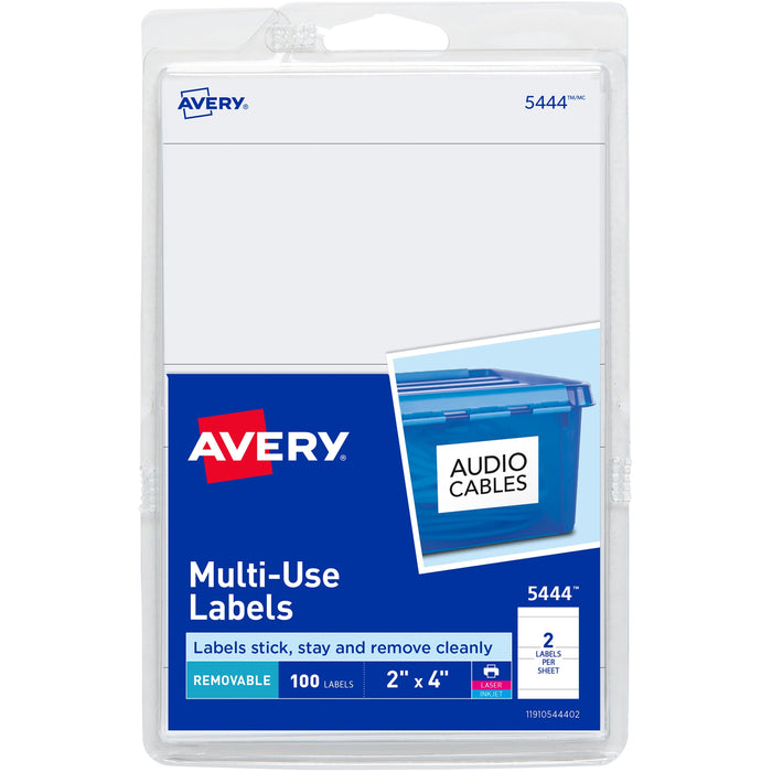 Avery&reg; Removable ID Labels - AVE05444