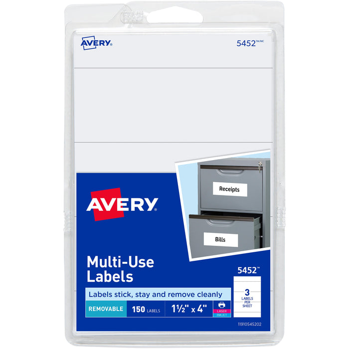 Avery&reg; Removable ID Labels - AVE05452