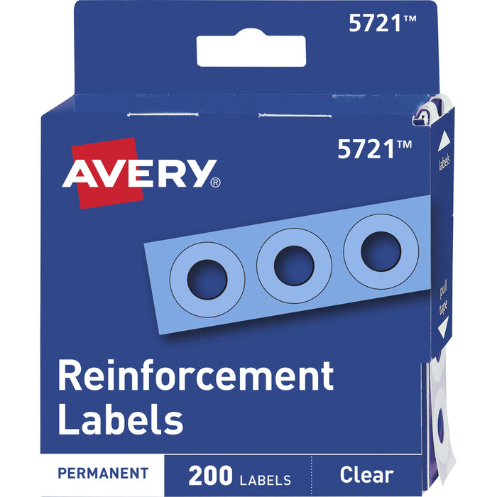 Avery&reg; Hole Reinforcement Label Rings - AVE05721