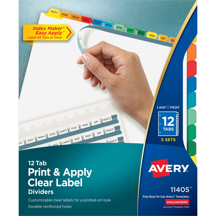 Avery&reg; Index Maker Index Divider - AVE11405