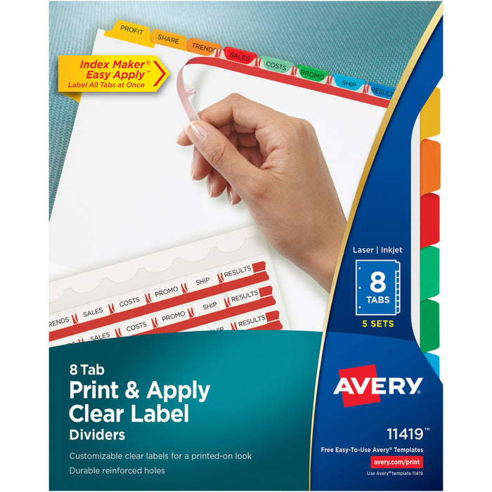 Avery&reg; Index Maker Index Divider - AVE11419