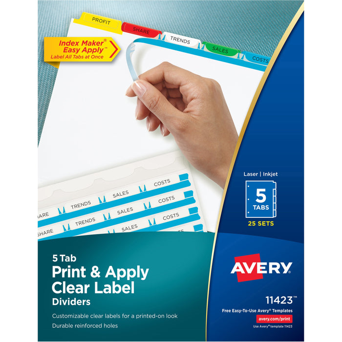 Avery&reg; Index Maker Index Divider - AVE11423