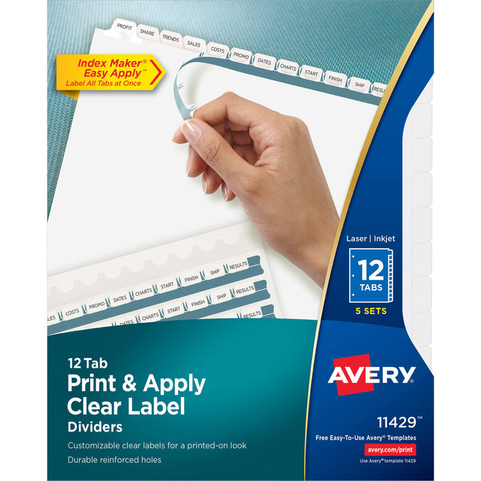 Avery&reg; Index Maker Index Divider - AVE11429