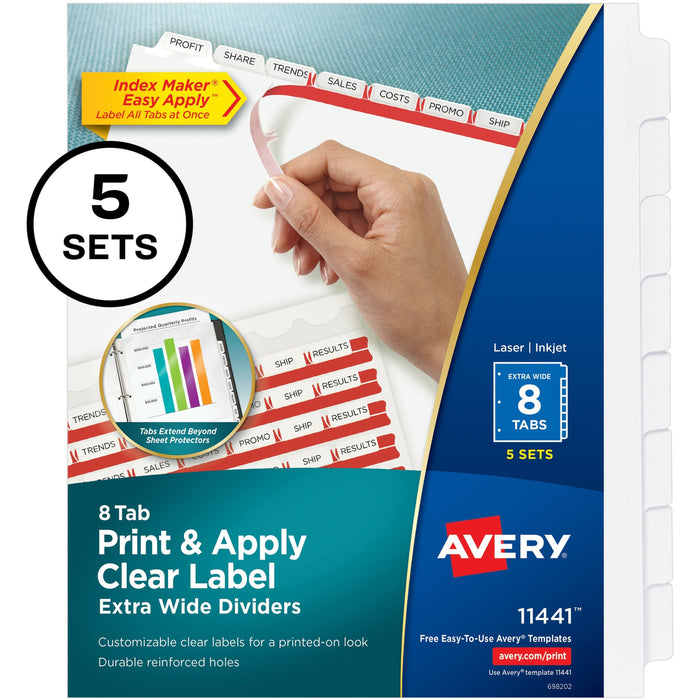 Avery&reg; Index Maker Index Divider - AVE11441