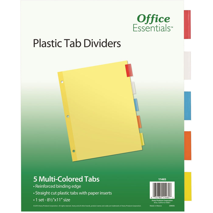 Avery&reg; Office Essentials Insertable Dividers - AVE11465