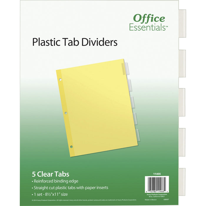 Avery&reg; Office Essentials Insertable Dividers - AVE11466