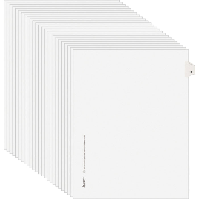 Avery&reg; Individual Legal Exhibit Dividers - Avery Style - Unpunched - AVE11913