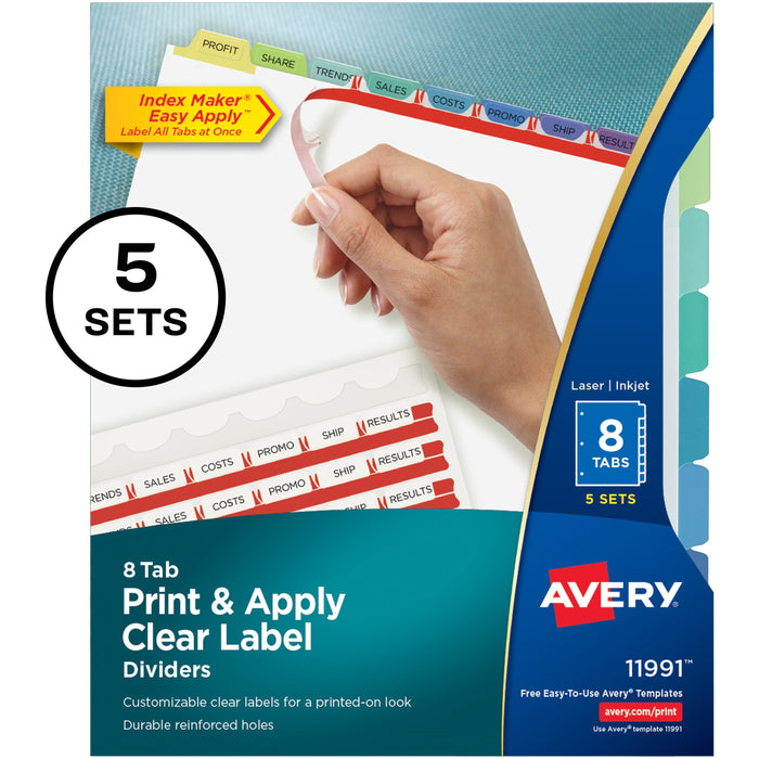 Avery&reg; Index Maker Index Divider - AVE11991