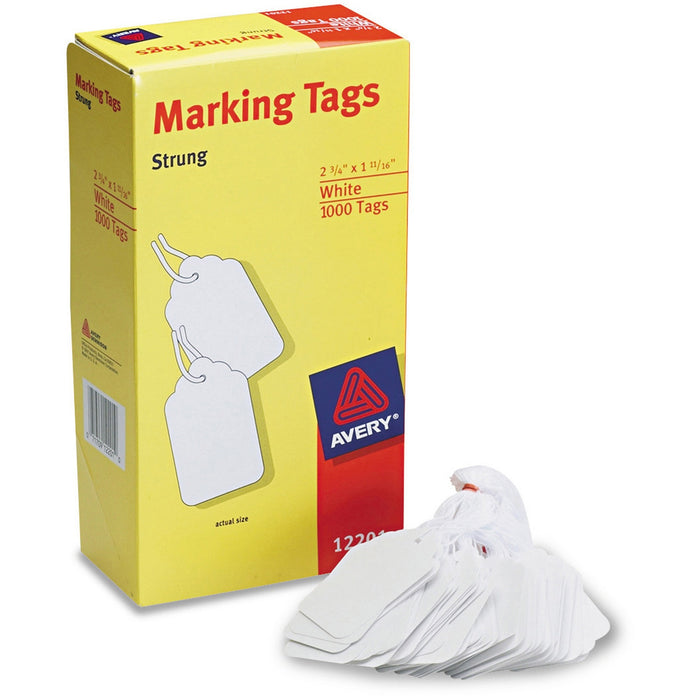 Avery&reg; White Marking Tags - AVE12201