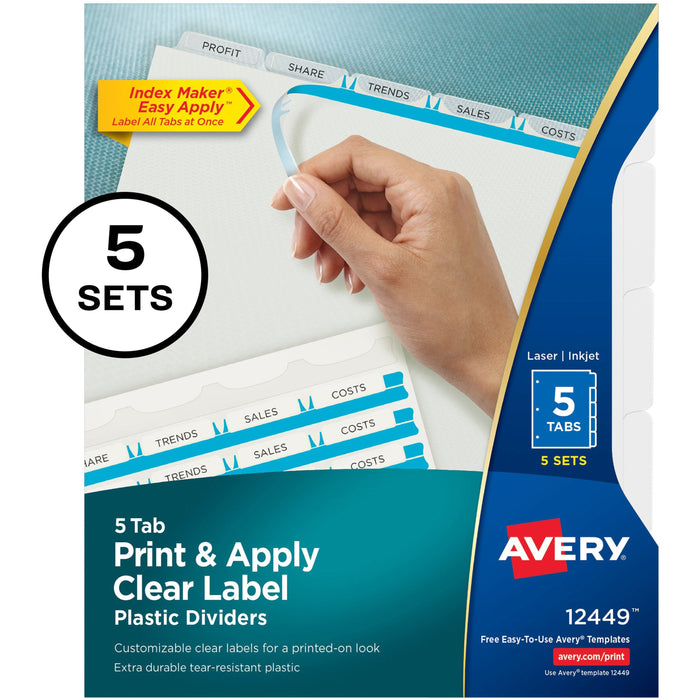 Avery&reg; Index Maker Index Divider - AVE12449