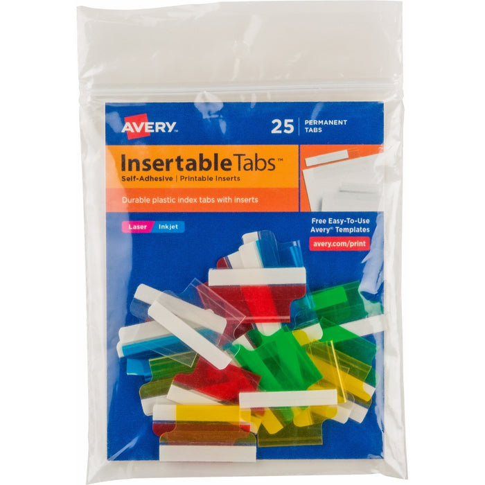 Avery&reg; Index Tabs with Printable Inserts - AVE16219