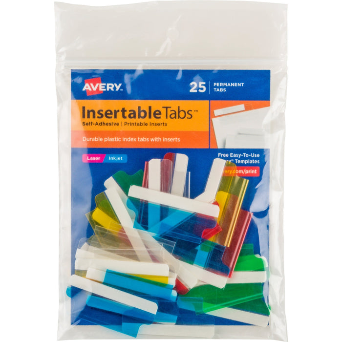 Avery&reg; Index Tabs with Printable Inserts - AVE16228