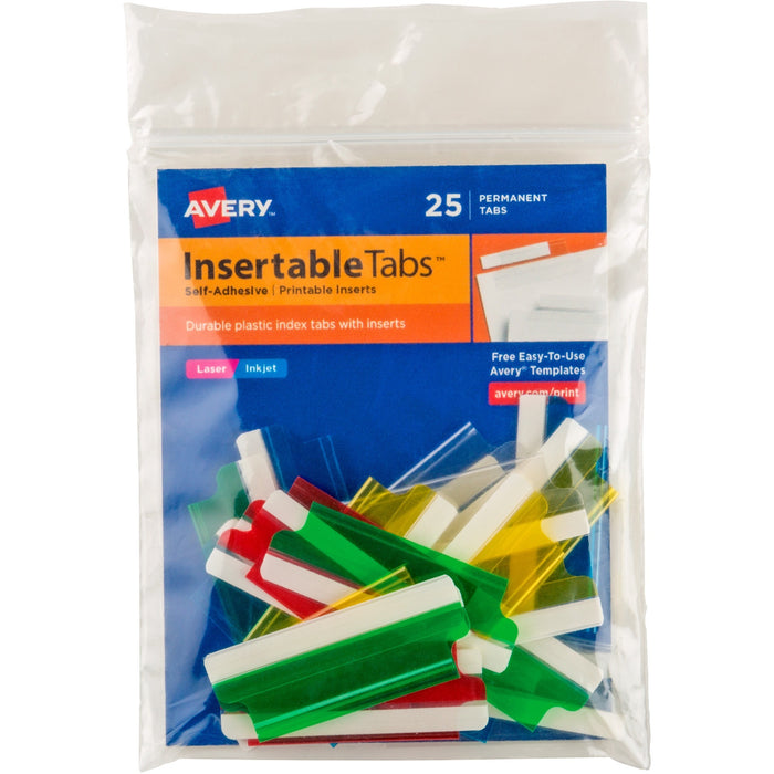 Avery&reg; Index Tabs with Printable Inserts - AVE16239
