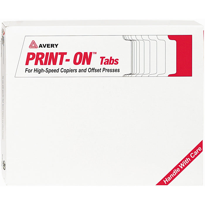 Avery&reg; 3-Hole Punched Copier Tabs - AVE20416
