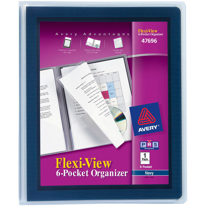 Avery&reg; Flexi-View Letter Pocket Folder - AVE47696