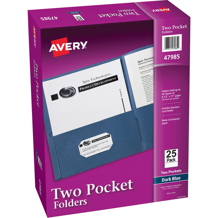 Avery&reg; Letter Pocket Folder - AVE47985