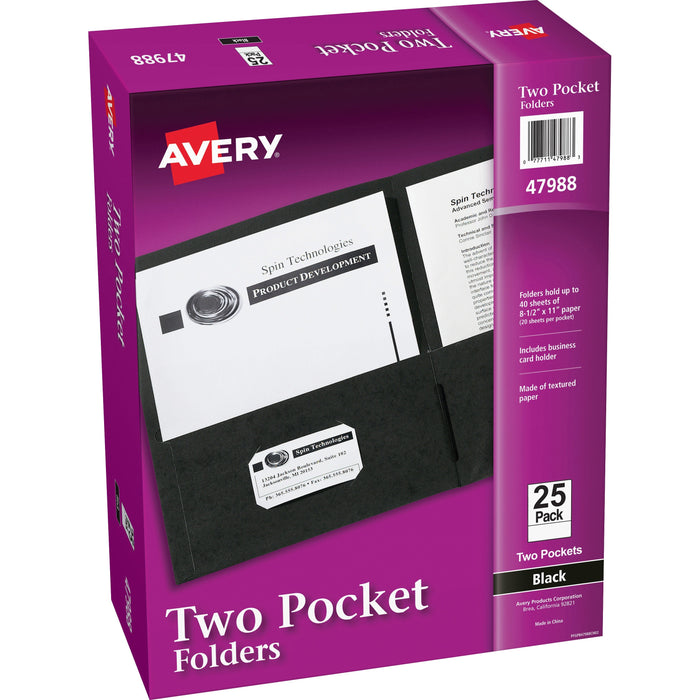 Avery&reg; Letter Pocket Folder - AVE47988