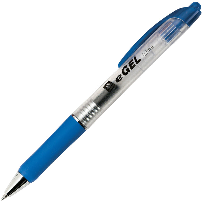 Avery&reg; eGEL(R) Retractable Pen, 0.7mm Medium Point, Acid-Free, Blue (49986) - AVE49986
