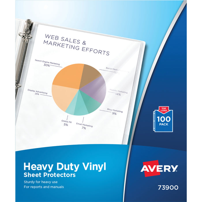 Avery&reg; Heavy-Duty Sheet Protectors - AVE73900