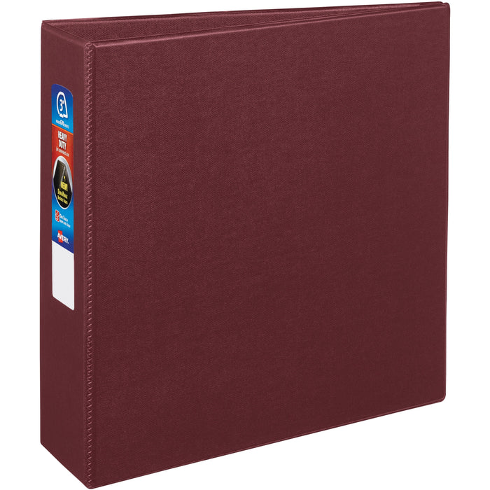 Avery&reg; Heavy-Duty Maroon 3" Binder (79363) - AVE79363