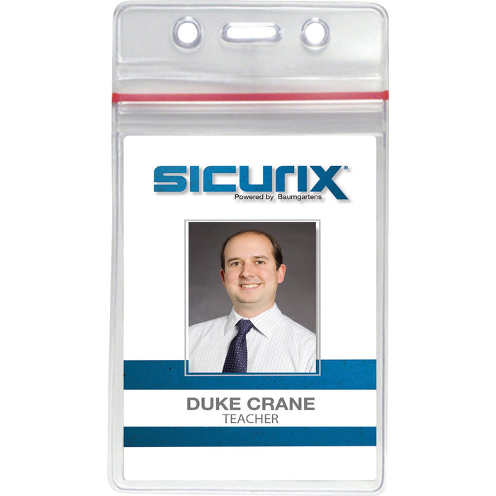 SICURIX Sealable ID Badge Holder - BAU47840