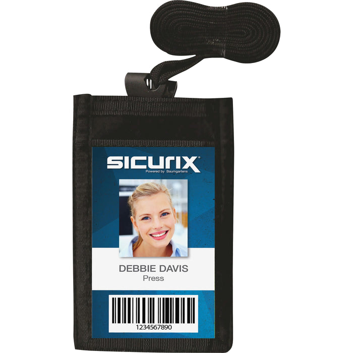 SICURIX Carrying Case (Pouch) for Business Card - Vertical - BAU55120