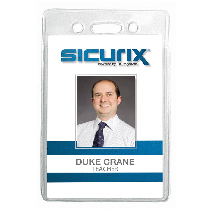 SICURIX ID Badge Holder - Vertical - BAU67820