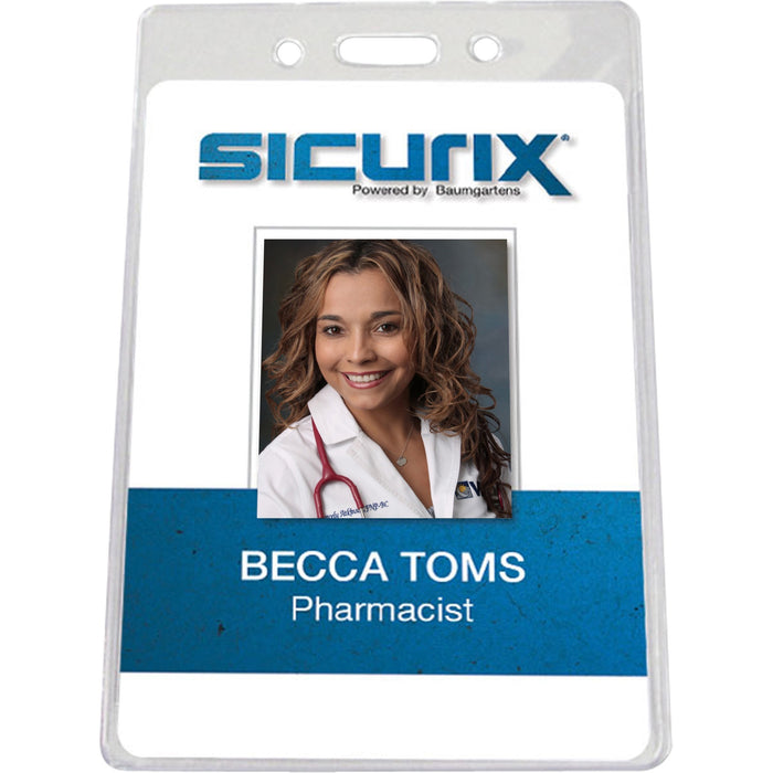 SICURIX Vertical ID Badge Holder - BAU67880