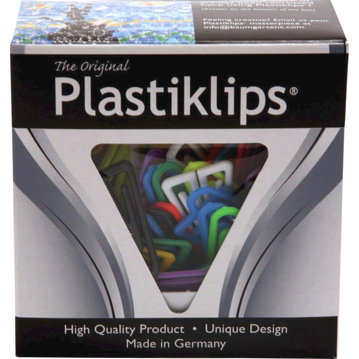 Baumgartens Assorted Colors Plastiklips - BAULP0600