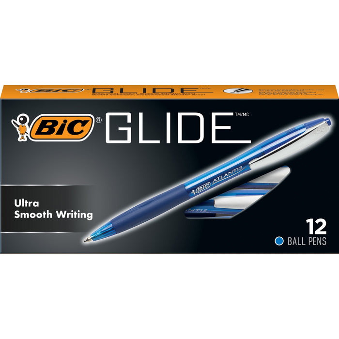 BIC Glide Retractable Pens - BICVCG11BE