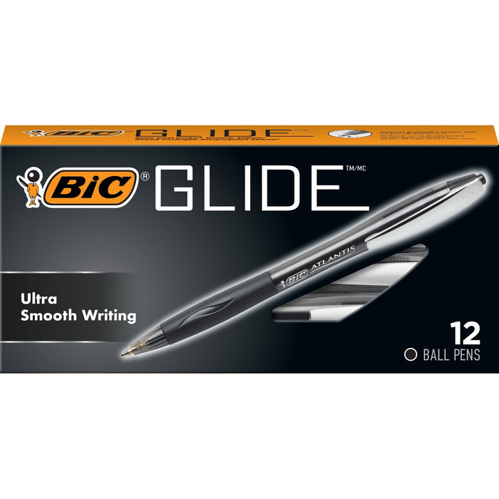 BIC Glide Retractable Pens - BICVCG11BK