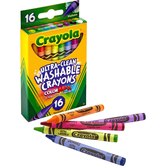 Crayola Ultra-Clean Washable Crayons - CYO526916