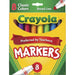 Crayola Classic Colors Broad Line Markers - CYO587708 Crayola, LLC